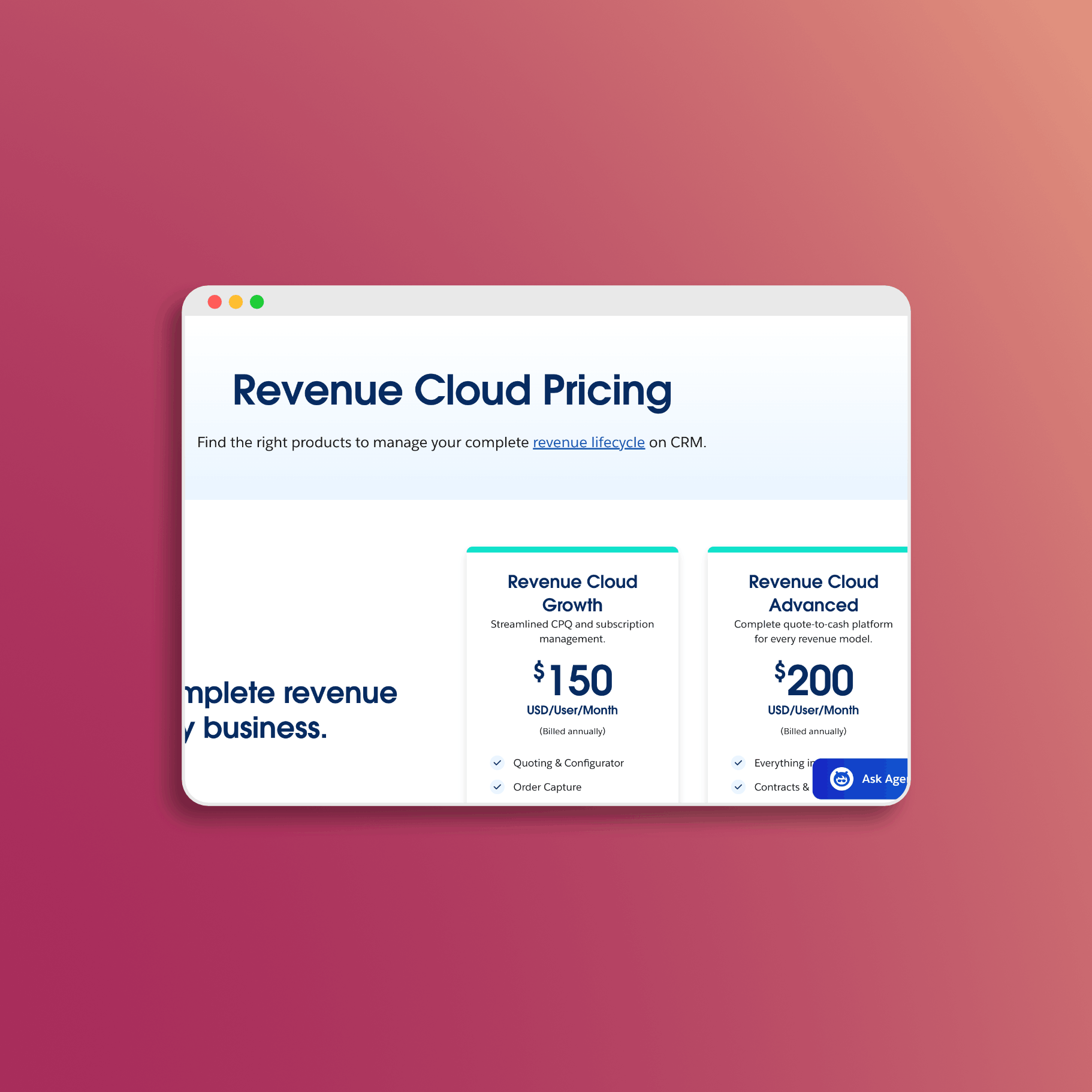 Salesforce Revenue Cloud Pricing Breakdown - Costs Explained